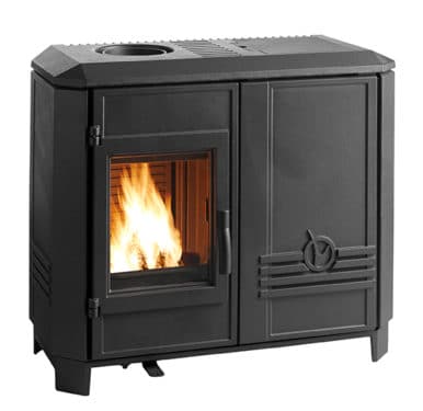 Poêle à bois fonte Invicta Carolo Mix - 7 kW