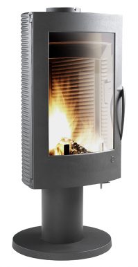 Poêle à bois fonte Invicta Pharos pivotant 360° - 12 kW