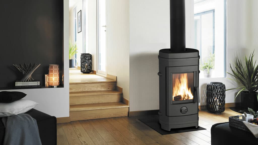 Poêle à bois fonte Invicta Remilly - 7 kW