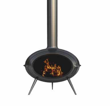 Poêle à bois fonte Invicta Brio - 7 kW