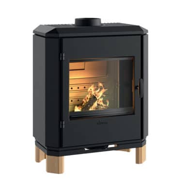 Poêle à bois fonte Invicta Carolo Zen - 8 kW